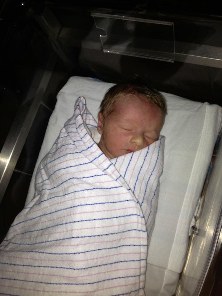 Jim Andrus newest grandson, Gus Robert Andrus  2013